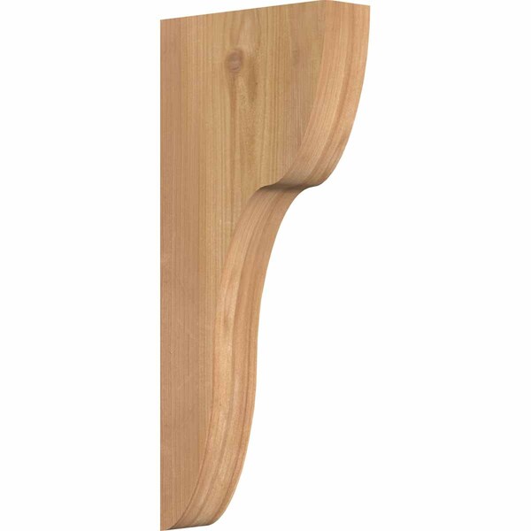 Ekena Millwork Carmel Smooth Corbel, Western Red Cedar, 3 1/2"W x 12"D x 28"H COR04X12X28CAR00SWR - main